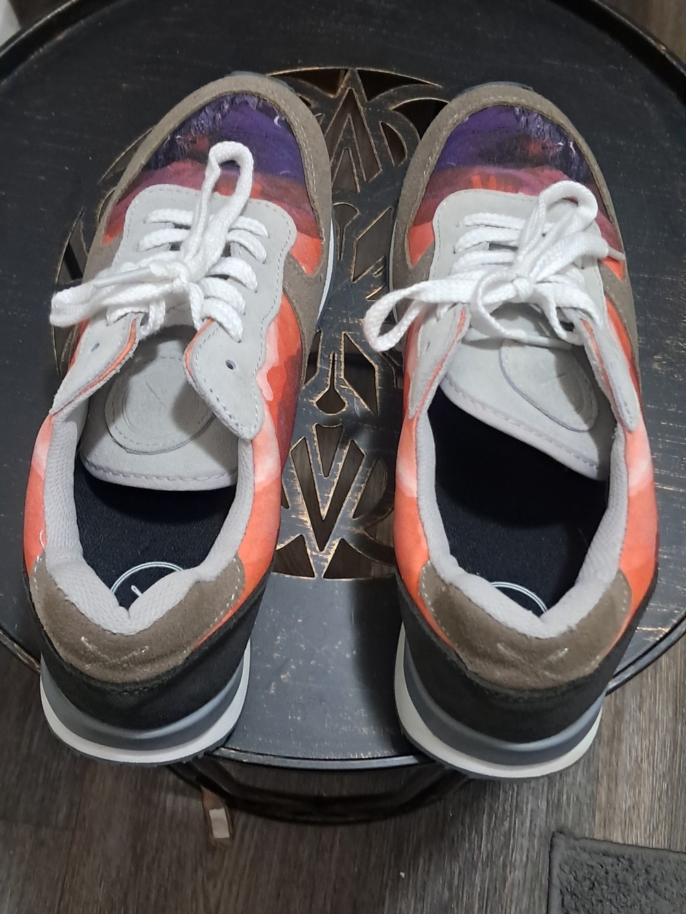 INKKAS Colorful Leather Sneakers – Women’s 10 / Men’s 8 – EU 41
